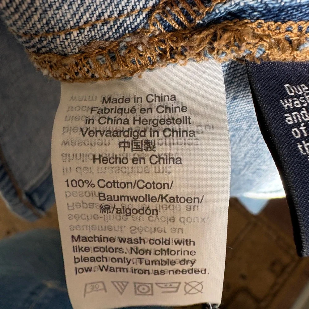 Madewell Light Blue Denim Shirt Dress - Picture 5 of 5